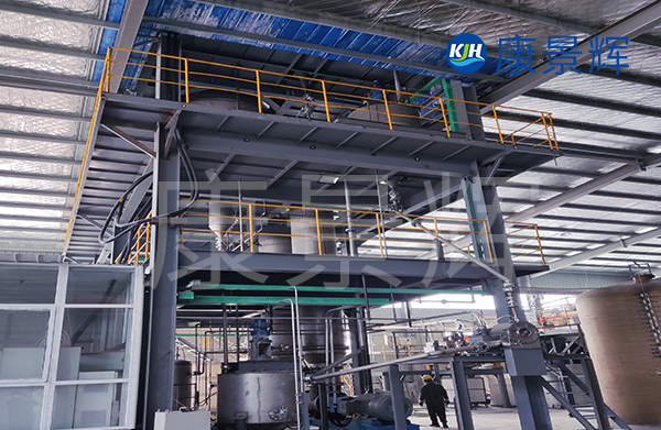 4t/h廢催化劑回收氯化鈉三效蒸發器